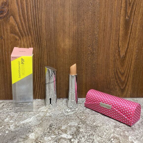 BareMinerals Modern Pop Lipstick + case 3.5 g / 0.12 oz "Dream Big" - Picture 1 of 10